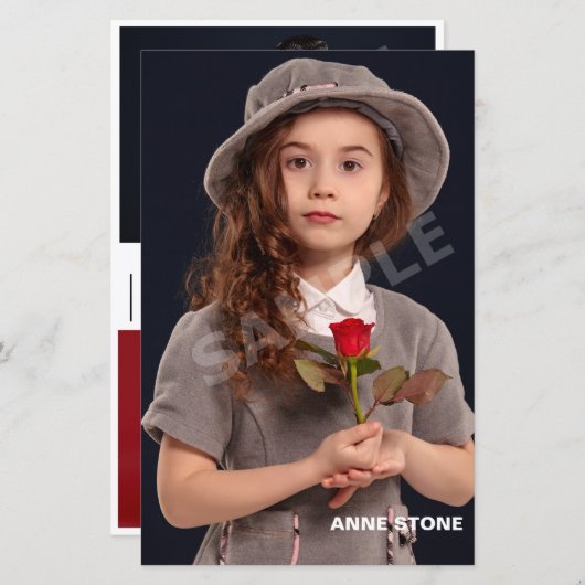 Komposition Schauspielmodell Headshot Kinder Zed (Vorne/Hinten)