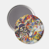 Komposition VII Magnet (Vorderseite/Rückseite)