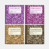 Kompositionsbuch/Studentenlehrer Magnet (Vorne)