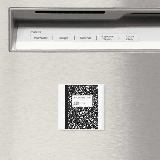 Kompositionsbuch/Studentenlehrer Magnet (In Situ (Geschirrspüler))