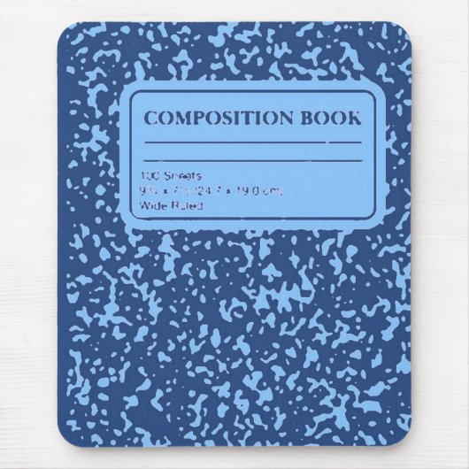 Kompositionsbuch/Studentenlehrer Mousepad (Vorne)