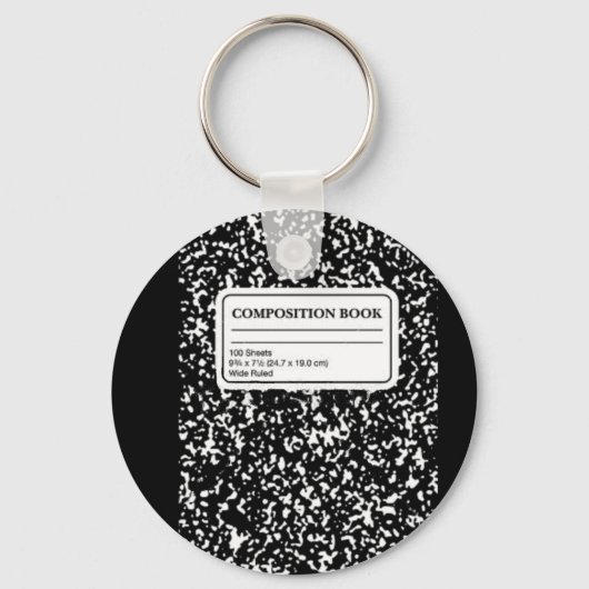 Kompositionsbuch/Studentenlehrer Schlüsselanhänger (Vorderseite)