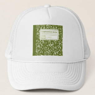 Kompositionsbuch/Studentenlehrer Truckerkappe