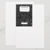 Kompositionslehrer Briefpapier (Vorne/Hinten)
