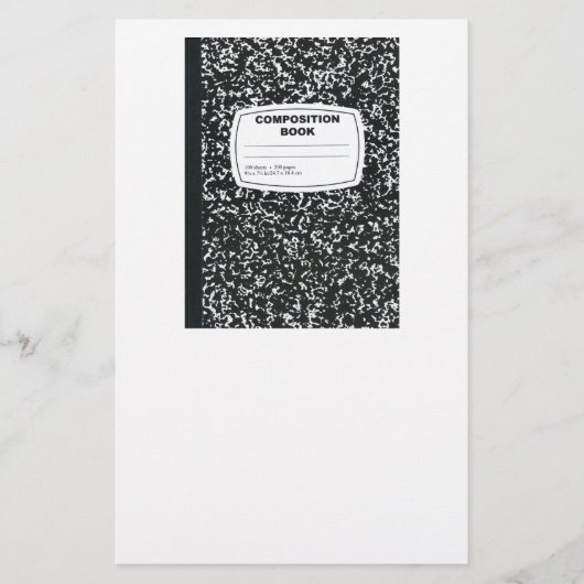 Kompositionslehrer Briefpapier (Vorderseite)