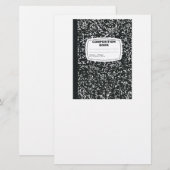 Kompositionslehrer Briefpapier (Vorne/Hinten)