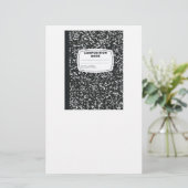 Kompositionslehrer Briefpapier (Stehend Vorderseite)