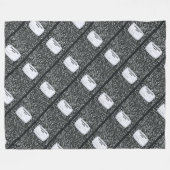 Kompositionslehrer Fleecedecke (Vorderseite (Horizontal))