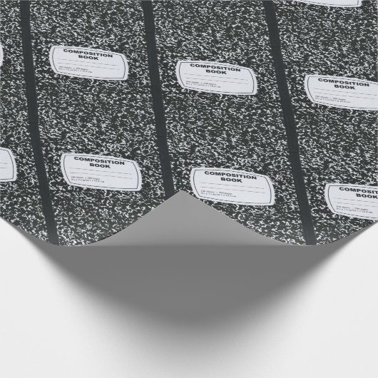 Kompositionslehrer Geschenkpapier (Ecke)