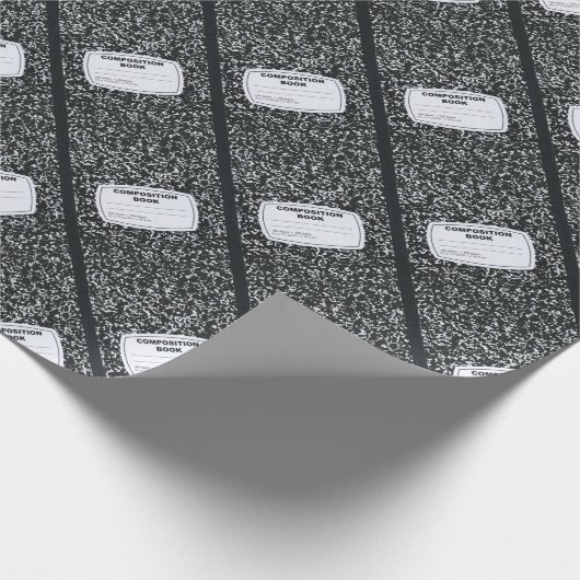 Kompositionslehrer Geschenkpapier (Ecke)