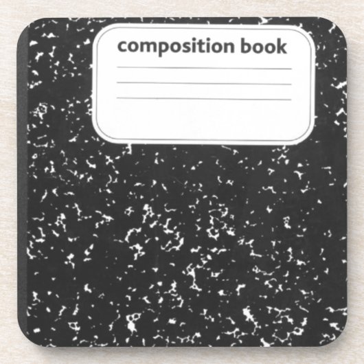 Kompositionslehrer Getränkeuntersetzer (Vorderseite)