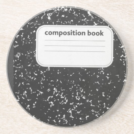 Kompositionslehrer Sandstein Untersetzer (Vorne)