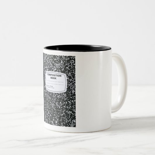 Kompositionslehrer Zweifarbige Tasse (VorderseiteRechts)