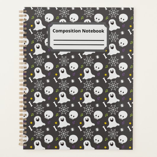 KompositionsNotebook: Spooky Season Edition Planer (Vorderseite)
