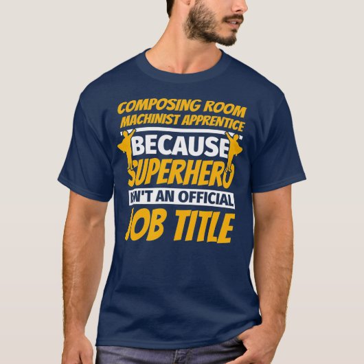 KOMPOSSIERUNGSRAUM MASCHINISTISCHER APPRENTICE Fun T-Shirt (Vorderseite)
