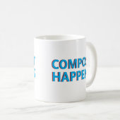 Kompost entsteht Komposter Kaffeetasse (VorderseiteRechts)