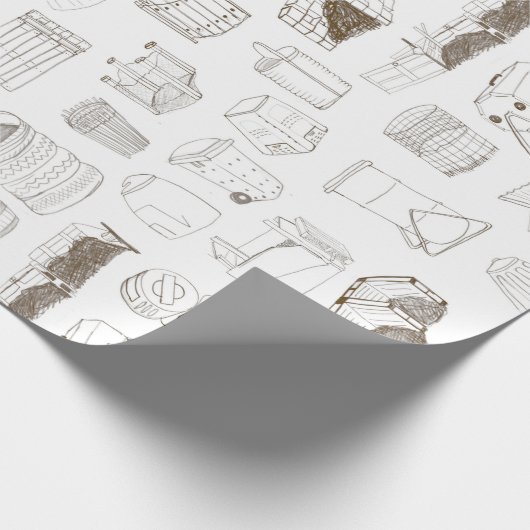 Kompost Geschenkpapier (Ecke)