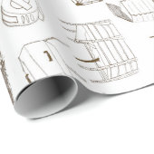 Kompost Geschenkpapier (Rolleneckpunkt)