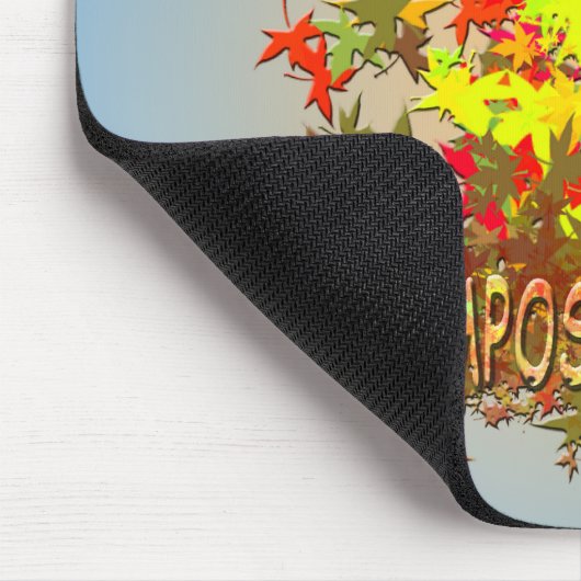 Kompost geschieht mousepad (Ecke)