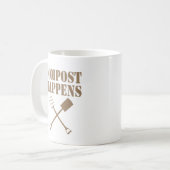 Kompost geschieht Tasse (Vorderseite Links)