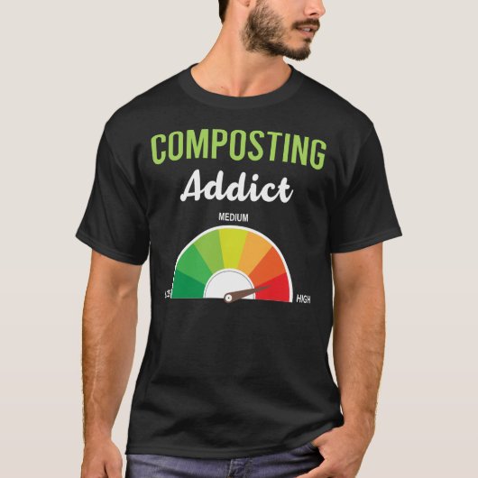 Kompost-Komposter T-Shirt (Vorderseite)