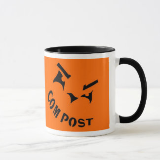 Kompost-Kürbislaterne-Tasse Tasse