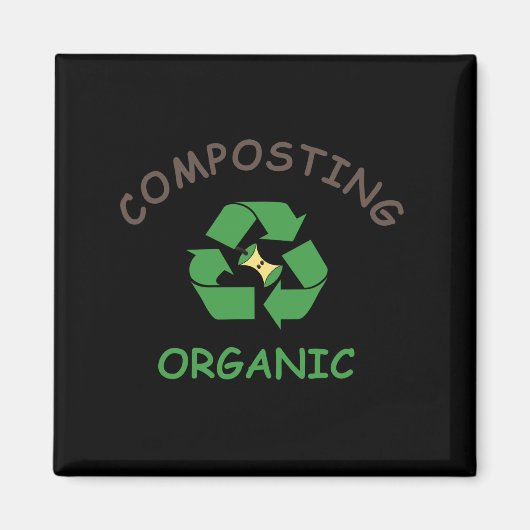 Kompost passiert Bio Komposter Magnet (Vorne)