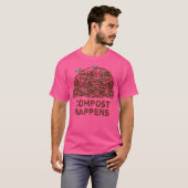 Kompost passiert Lustiges Gärtnern Gärtner Shirt (Vorne ganz)