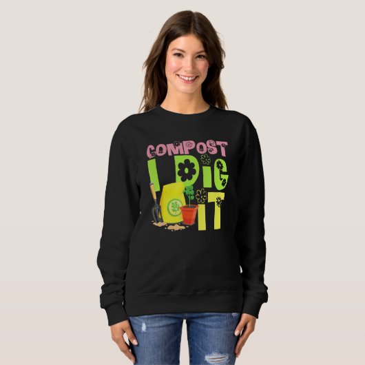 Kompost Sweatshirt (Vorne ganz)