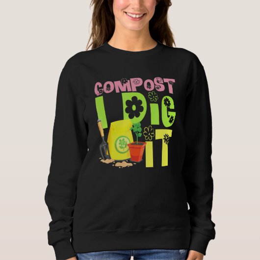 Kompost Sweatshirt (Vorderseite)