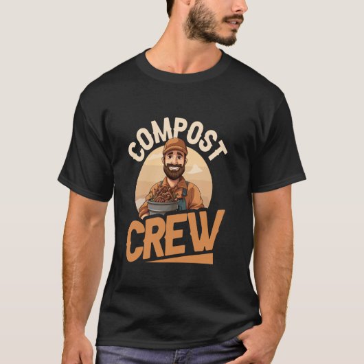 Kompost-Team T-Shirt (Vorderseite)
