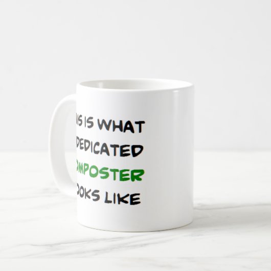 Komposter, Kaffeetasse (Vorderseite Links)
