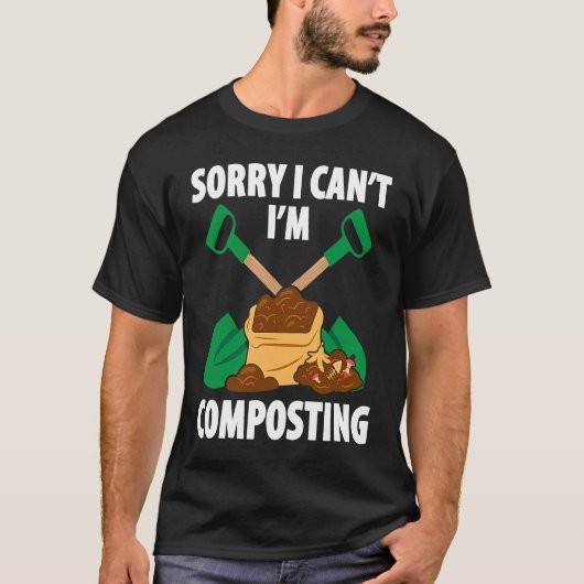 Kompostierung für Kompost-Bauer T-Shirt (Vorderseite)