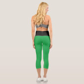 Kompression für Öko Capri-Leggings Capri Leggings (Rückseite)