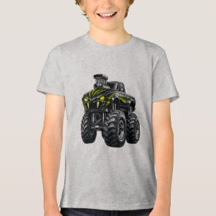 Kompressor-Snake-Eye-Monstertruck Tri-Blend Shirt