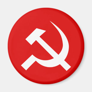 Komprimiert, Chinaflagge Magnet