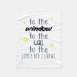 Komprimiertes Bett, lustiges Schlafangebot Fleecedecke