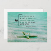 Kompromiss Ankündigungspostkarte (Vorne/Hinten)