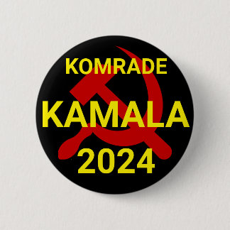 KOMRADE KAMALA 2024 BUTTON
