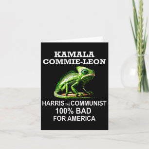 Komrade Kamala Commie Leon Commieleon Kommunistin Karte