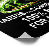 Komrade Kamala Commie Leon Commieleon Kommunistin  Poster (Ecke)