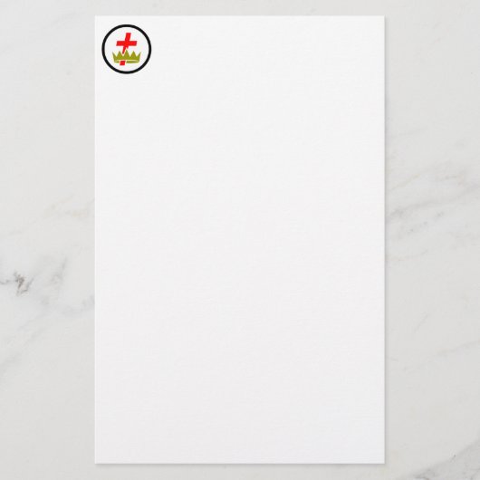 Komturei Briefpapier (Vorderseite)
