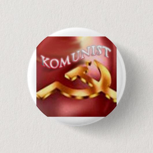 Komunist-Party-Logo Button (Vorderseite)