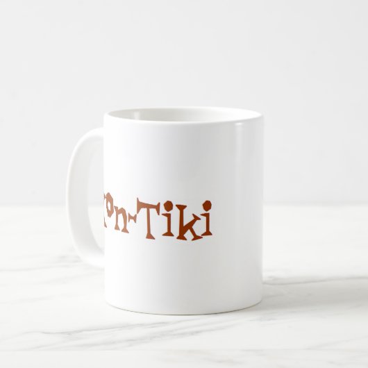 Kon-tiki Kaffeetasse (Vorderseite Links)