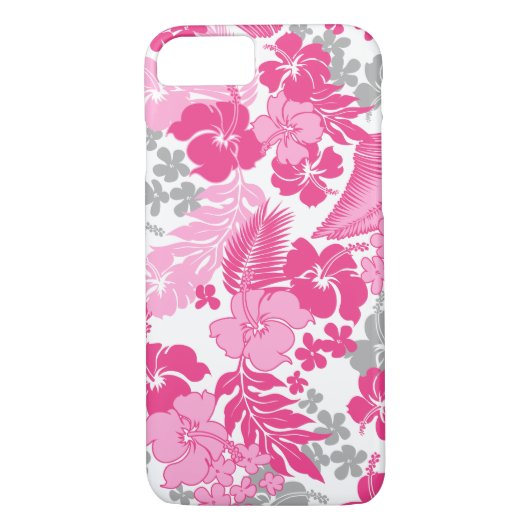 Kona Bay Hawaiian Hibiskus Case-Mate iPhone Hülle (Rückseite)
