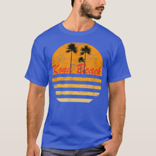 Kona Beach Hawaii Vintag Retro70er Throwback Surf T-Shirt