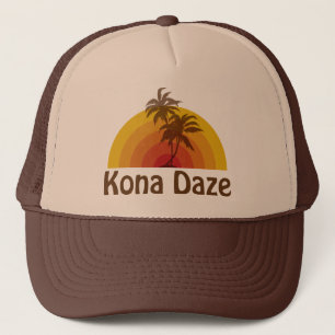 Kona Benommenheits-Fernlastfahrer-Hut Truckerkappe