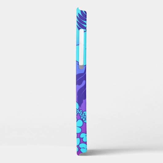 Kona Blend Hawaiian Hibiskus Violet Case-Mate iPhone Hülle (Rückseite / Links)