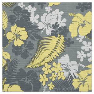 Kona Bucht-Hawaiianer-Hibiskus Stoff