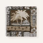 Kona Coast Bark Cloth Tape Notebook Notizblock (Vorderseite)